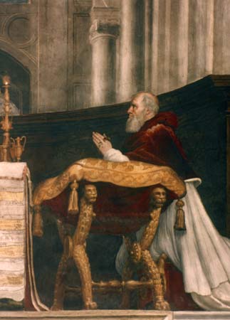 Papa Julio II Orando