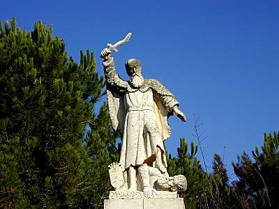 Mt Carmel, Elijah statue at Muhraqa