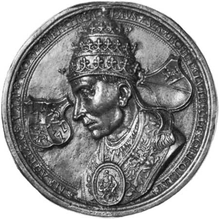 medalla del Papa Adriano VI
